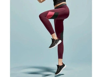 Лосини жіночі спортивні Crivit Sports XS 40 бордові арт 5532
