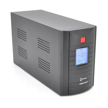 ИБП Ritar RTM1500 Proxima-D 1500VA/900Вт LCD AVR 3 ступени стабилизации 3xSchuko 2x12V9Ah металлический корпус