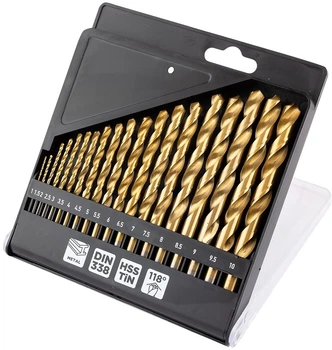 Набір свердел по металу Graphite 19 шт. (5902062113924)