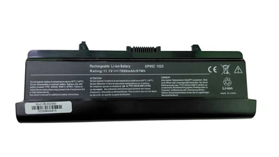Аккумулятор для ноутбука Усил. Dell RN873 Inspiron 1525 11.1V Black 7800mAh OEM