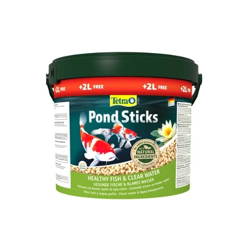 Сухий корм для ставкових риб 10 л+2 л Tetra Pond Sticks