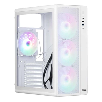 Корпус 2E GAMING Credo Plus V510W ARGB без БП White (2E-V510W)