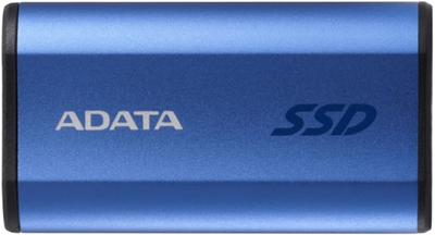 SSD диск ADATA Elite SE880 1TB USB 3.2 Gen2x2 Type-C 3D NAND (QLC) Blue (AELI-SE880-1TCBU)