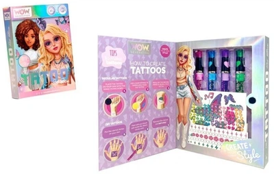 Zestaw do tworzenia tatuaży Kids Euroswan Tatuaże WOW (8435507883238)