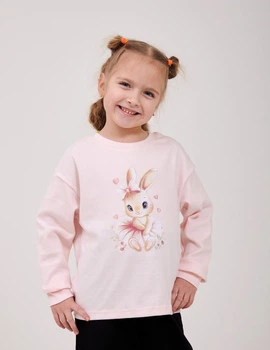 Свитшот для девочки SMIL 116755-1 Светлый персик р.116