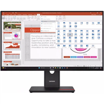 Монітор 27" Lenovo ThinkVision T27-40 IPS 1920x1080 120 Гц 300 кд/м² Black (64A5MAT6UA)