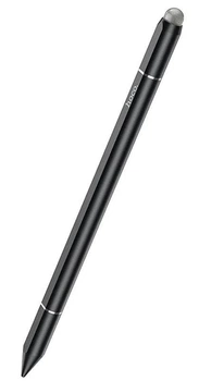Универсальный стилус для планшета и смартфона Hoco GM111 Cool dynamic series 3-в-1 с дисковым наконечником Черный