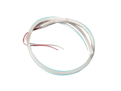 Стрічка силікон LED Neon 12v 15см біла гнучка бічне свічення ширина 12мм висота 6мм