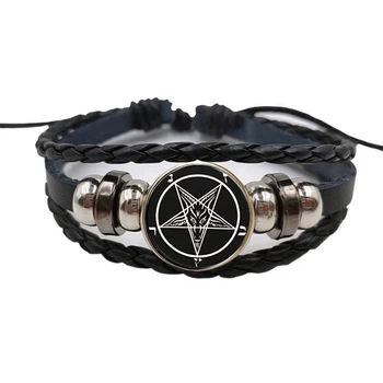 Браслет Пентаграма - Baphomet’s Sigil BEL-244