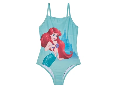 Купальник закритий на підкладці для дівчинки Disney The Little Mermaid 473714 098-104 см (2-4 years) бірюза