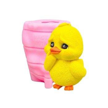 Силиконовый молд Утенок 7
