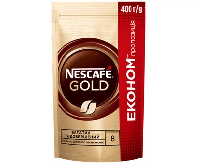 Кава розчинна Nescafe Gold 400г