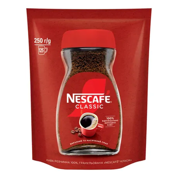 Кофе растворимый Nescafe Classic 250г
