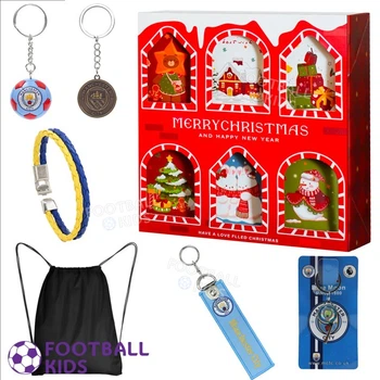 Адвент календарь футбольный Manchester City Advent Calendar New Year's Soccer Kit 6 Manchester City (43031-4)
