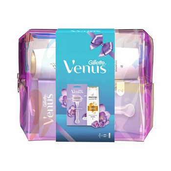 Комплект Gillette Venus бритва ComfortGlide и шампунь Pantene Repair and Protect 250 мл
