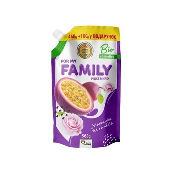 Крем-мило рідке For my Family Маракуйя та камелія 560 мл