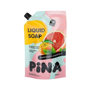 Мыло жидкое Pina Mandarin and Grapefruit doy-pack 550 мл