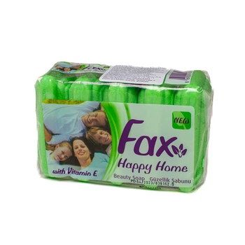 Мило туалетне FAX Happy Home зелене 5*60 г