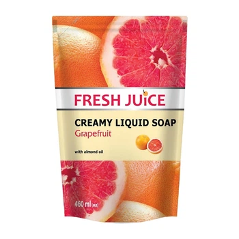 Крем-мыло жидкое Fresh Juice Грейпфрут дой-пак 460 мл