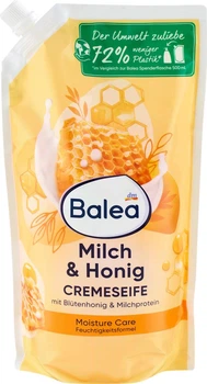 Рідке крем-мило Balea Milch & Honig запаска 850 мл