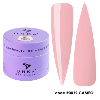 Моделирующий гель-желе DNKa’ Jelly Gel #0012 Cameo на 15 мл для укрепления, наращивания ногтей