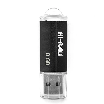 USB флеш-накопичувач Hi-Rali Corsair 8gb Чорний