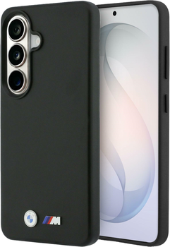 Панель BMW M Metal Logo MagSafe для Samsung Galaxy S26 Black (3666339614201)