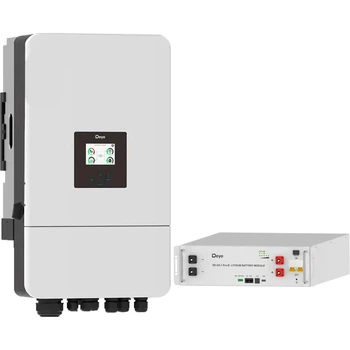 Система хранения энергии Deye SUN-10K-SG05LP3-EU-SM2 10kW + 1 АКБ SE-G5.1 Pro-B 5.12 kWh (51.2V/100Ah/5120Wh) [159590]