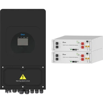 Система хранения энергии Deye SUN-5K-SG03 Black 5kW + 2 АКБ SE-G5.1 Pro-B 10.2Wh (51.2V/100Ah/5120Wh) [159042]