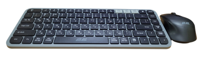 Комплект (клавиатура, мышь) 2E MK430 Gray/Black (2E-MK430WBGR_UA) Б/У