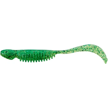 Силикон рыболовный Reins Curly Shad 3.5 592 Bucksy Chart (14 шт/уп.) (1552.09.61)