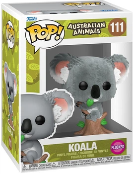 Фигурка Funko POP! Wild Animals: Australian Animals Koala (Flocked) 9.1 см 94005 (889698940054)