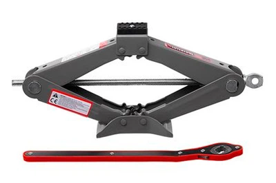 Домкрат механический Intertool 1.5т x 90-370мм ромбовидный с трещоткой (GT0183)