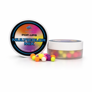 Плаваючі бойли (поп-ап) Aqua baits Multicolor "Слива" 8-10 мм