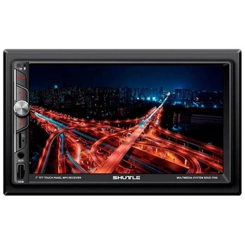 Автомагнітола 2 - DIN Shuttle SDUD-7050 Black/Multicolor