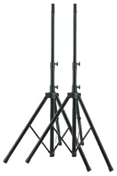 Zestaw statywów na kolumny głośnikowe ‌Hamilton KB700S-2-BG aluminiowych z pokrowcem 2 szt. (677523702799)