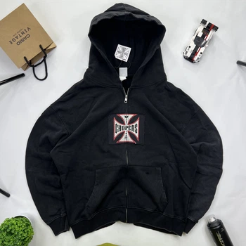 Зип худи WEST COAST CHOPPERS зипка zip hoodie кофта y2k sk8 M