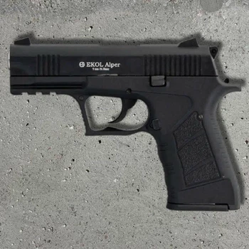 Стартовий пістолет Ekol Alper Black 9 мм PA (Форт 17)