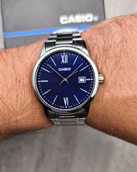 Чоловічий годинник Casio MTP-V002D-2B3UDF