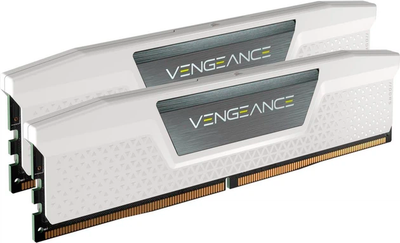 Pamięć RAM Corsair Vengeance DDR5-6400 32768MB PC5-51200 (Kit of 2x16384MB) White (CMK32GX5M2B6400Z36W)
