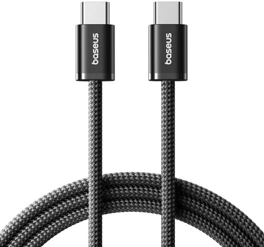 Кабель Baseus Dynamic 4 Fast Charging Type-C to Type-C 100W 5A 1m black (P10381400111-00)