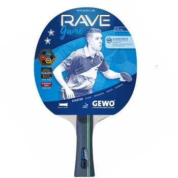 Ракетка для настольного тенниса Gewo Rave Game FL (860200001) (931042)