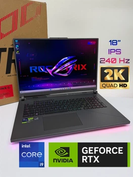 Ноутбук ASUS ROG Strix G18 (i9-14900HX/RTX 4070/32GB/1TB/18” 2.5K 240Hz) - Б/В