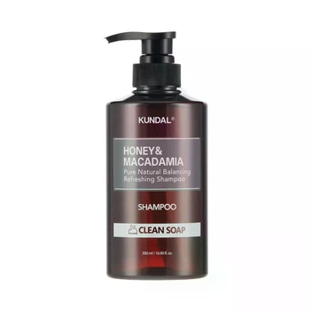 Шампунь восстанавливающий Чистое Мыло Kundal Honey Macadamia Shampoo Clean Soap 500 мл