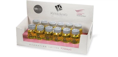 Увлажняющий лосьон для сухих волос в ампулах BBCos Kristal Evo Nourishing Lotion 12 х 12 мл, интенсивный уход для питания и восстановления волос