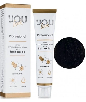 Крем-фарба You Look Professional Hair Colouring Cream 5.1 Світлий попелястий шатен для стійкого фарбування волосся, 60 мл