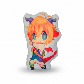 Фигурная подушка Мелиодас Meliodas Семь смертных грехов The Seven Deadly Sins 30x40 см