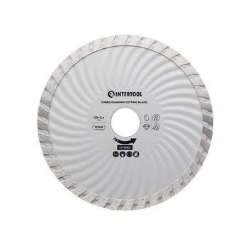 Диск отрезной Turbo, алмазный 125мм, 16-18% INTERTOOL CT-2002