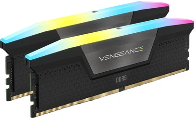 Pamięć RAM Corsair DDR5-6000 32768MB PC5-48000 (Kit of 2x16384) Vengeance RGB Black (CMH32GX5M2B6000C38)