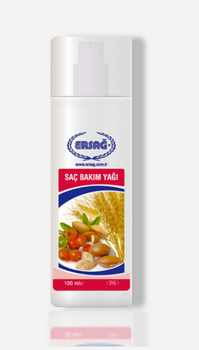 Масло Для Волосы маслом арганы & солодки миндаля & зародышей пшеницы & рисовых отрубей & камелии 100 мл Ersag